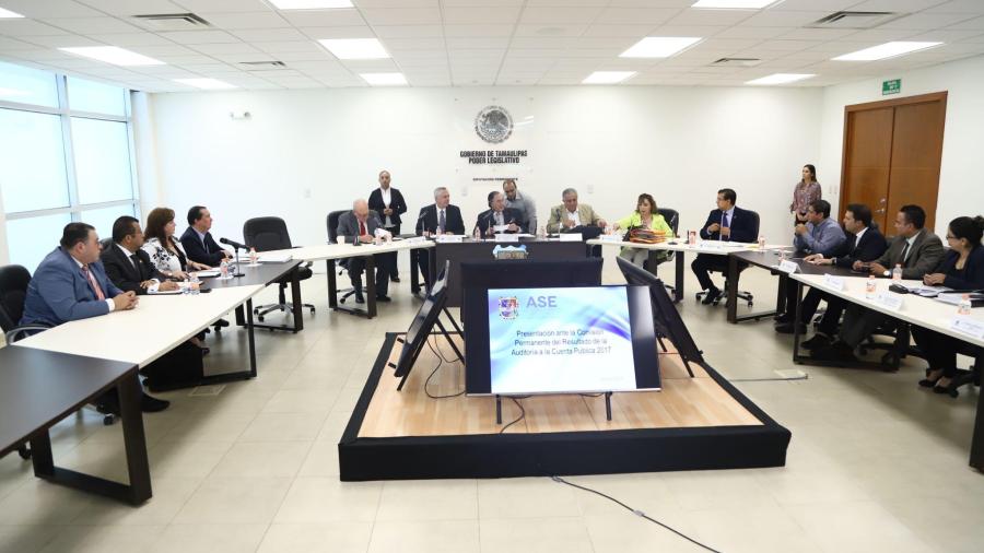 Declara Diputación Permanente procedentes  cuentas públicas del ejercicio fiscal 2017 y 2018