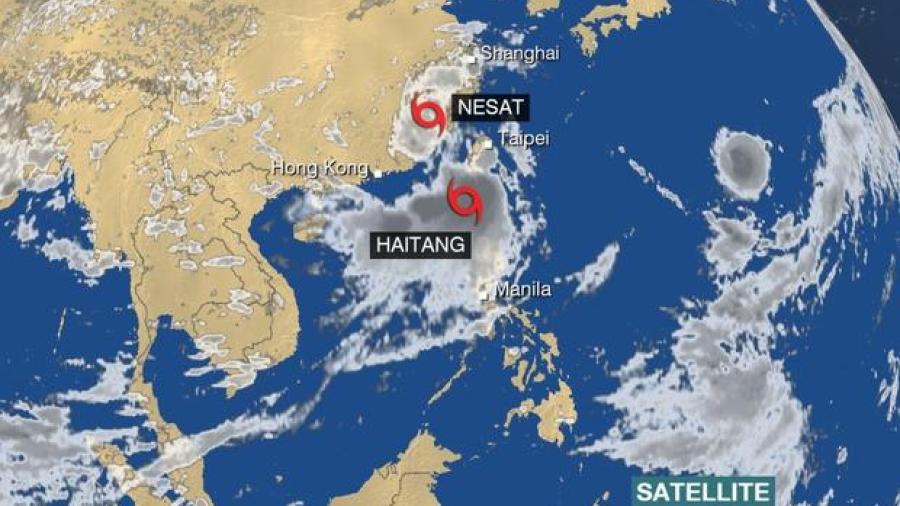 China se prepara ante impacto de tifón Nesat
