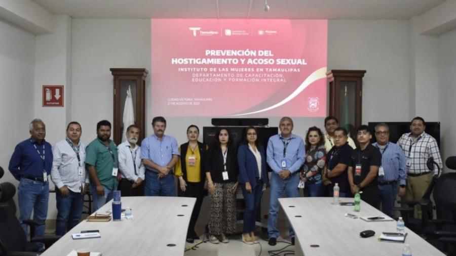 Imparte IMT taller sobre prevención del hostigamiento y acoso sexual en INEGI