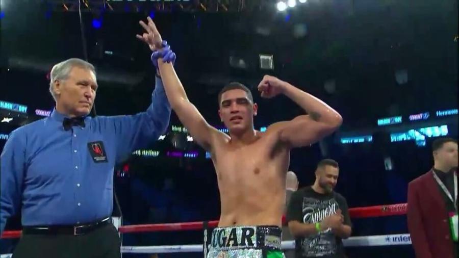 El boxeador tampiqueño Raúl "Cugar" Curiel obtuvo su primer triunfo en Las Vegas