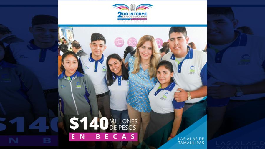 Becas por 140 MDP para estudiantes en Reynosa 