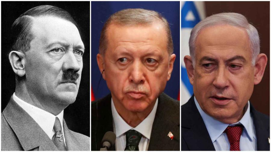 Erdogan compara al primer ministro de Israel con Adolf Hitler por su crueldad en Gaza