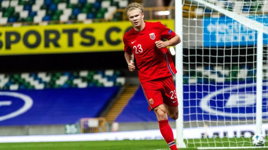 Hat-trick de Haaland ante Rumanía 