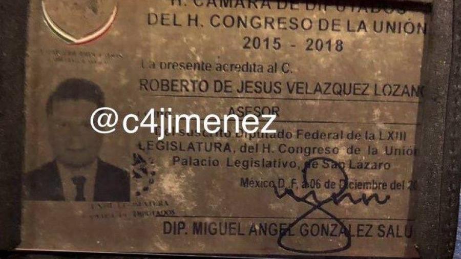 González Salum se deslinda de "falso asesor" detenido en la CDMX