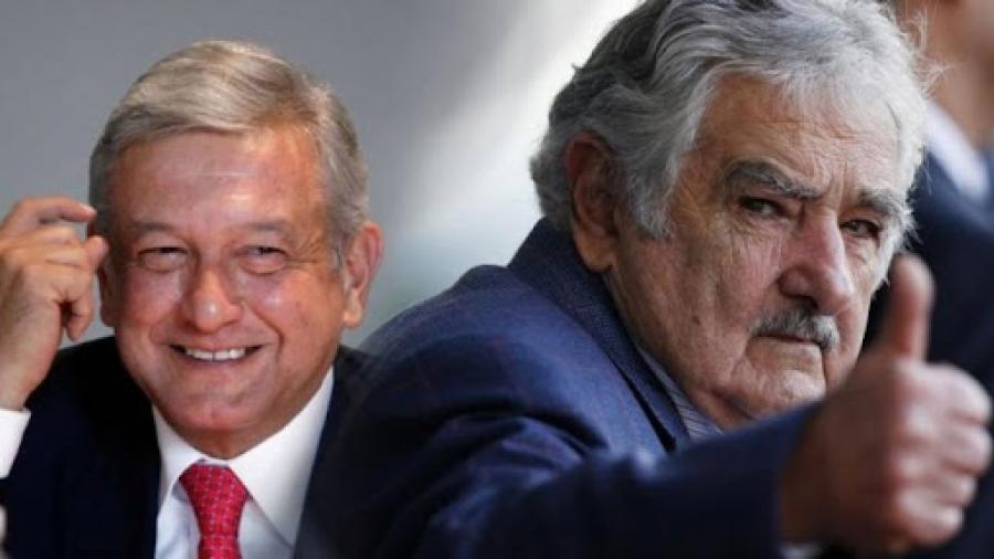 Confía AMLO en recuperación de expresidente uruguayo "Pepe" Mujica tras detectarle un tumor