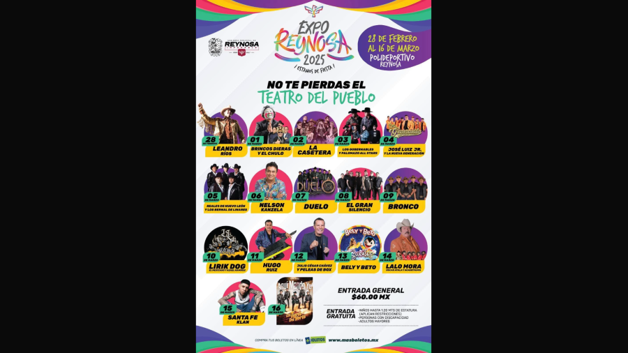 Invita Carlos Peña Ortiz a la Expo Reynosa 2025