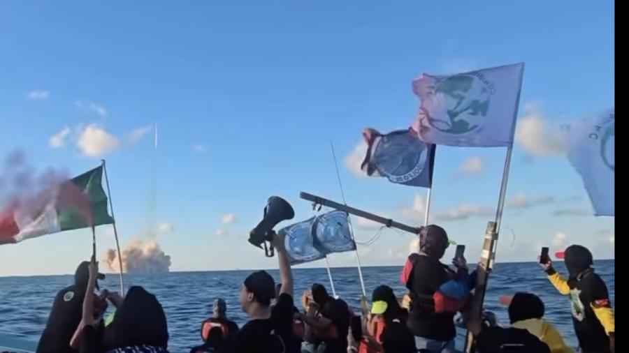 Ambientalistas celebran que propulsor del Starship cayó en aguas internacionales