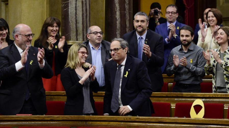 Joaquim Torra es elegido como presidente de Cataluña 