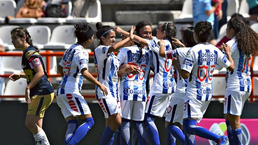 Pachuca golea 3-0 a Pumas en el inicio de la Liga MX Femenil