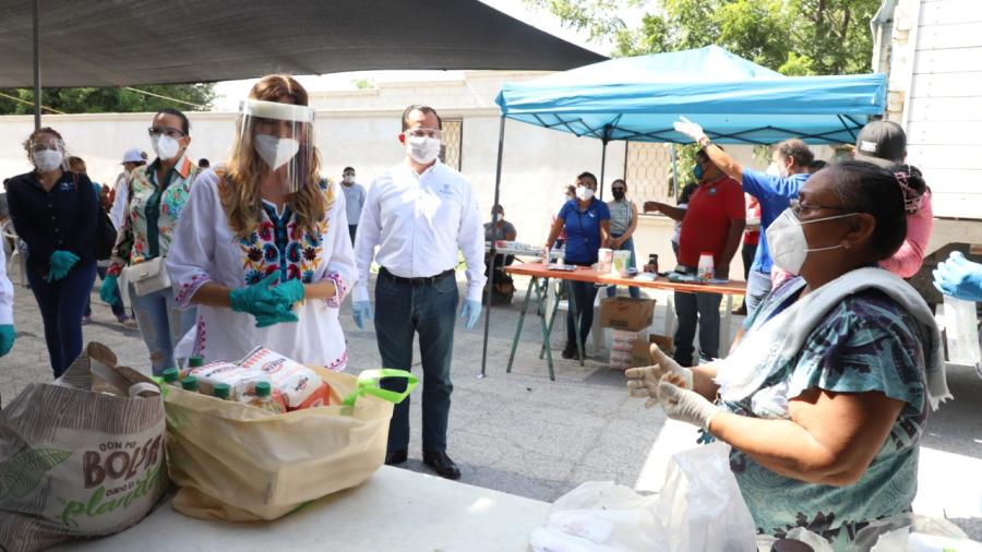 Reconocen reynosenses apoyo alimentario del Gobierno Municipal