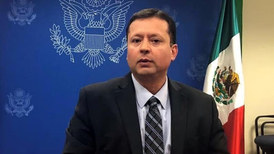 Ni de compras, ni de paseos, ni de visita pide Edgar Ramírez, Embajada de EU en México 