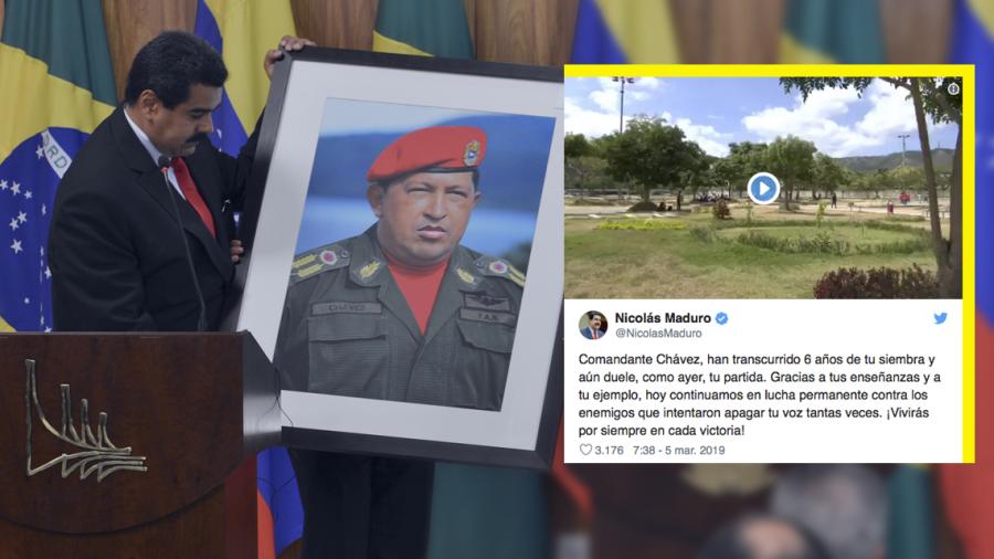 Maduro rinde homenaje a Hugo Chávez a seis años de su muerte
