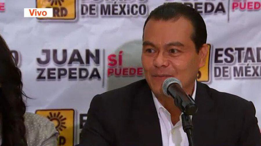PRD es 'el gran ganador', dice Juan Zepeda
