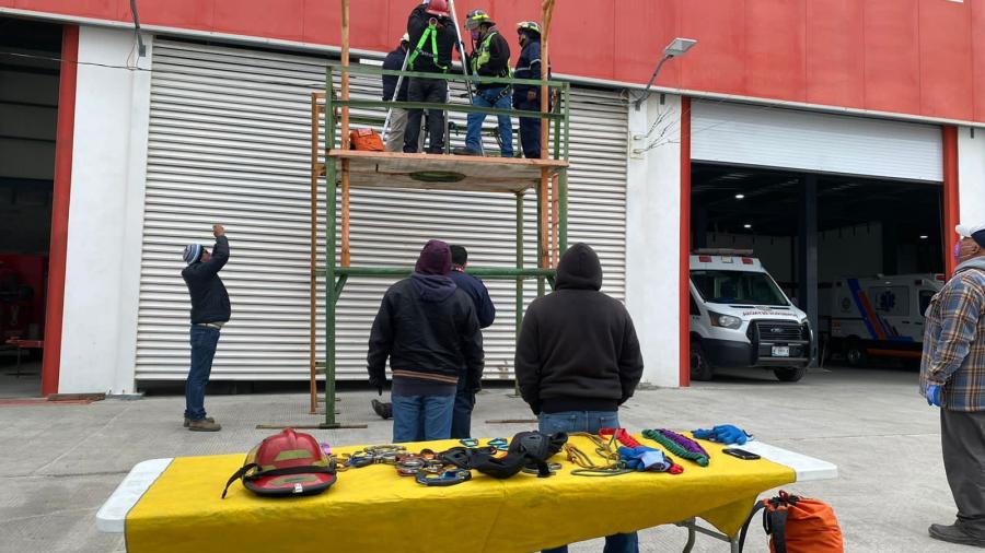 Capacitan a personal de Protección Civil y Bomberos de Reynosa