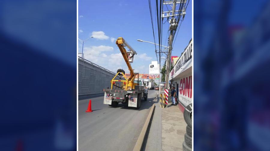 SSP realiza acciones de mantenimiento en la ciudad