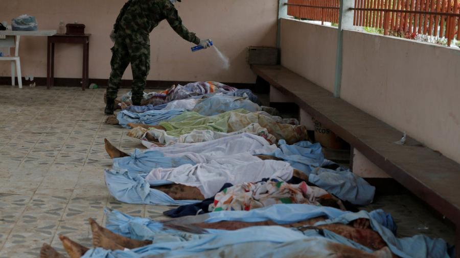 Comienza la entrega de cuerpos de víctimas del alud en Colombia