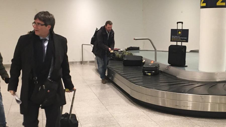 Puigdemont aterriza en Copenhague para asistir a un debate en la Universidad