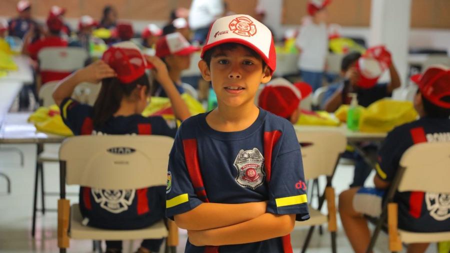Arranca curso de verano "Bomberos Junior" con más de 60 participantes