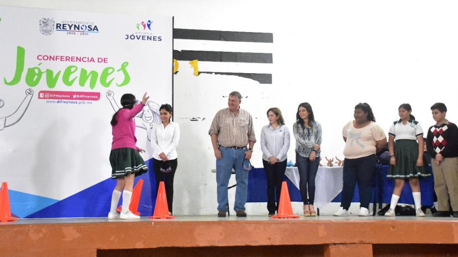 DIF Reynosa lleva prevención y valores a jóvenes