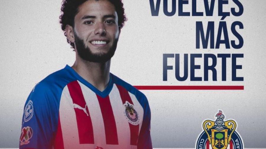 Chivas confirma el regreso de "Chino" Huerta 