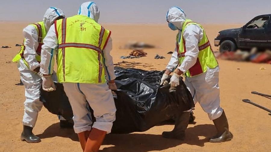 Fueron encontrados 20 migrantes muertos en el desierto de Libia 