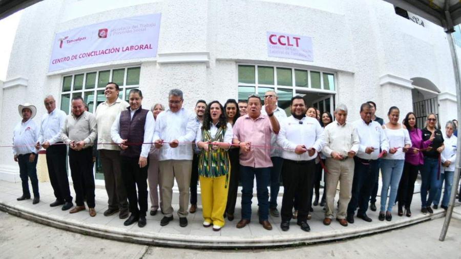 Inauguran en Altamira el séptimo Centro de Conciliación Laboral de Tamaulipas