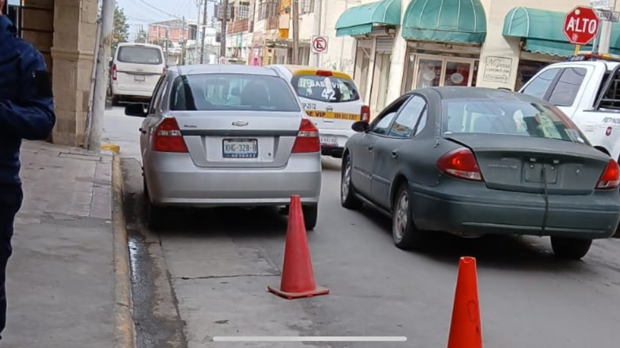 Exhorta Tránsito y Vialidad de Reynosa a no bloquear estacionamiento público