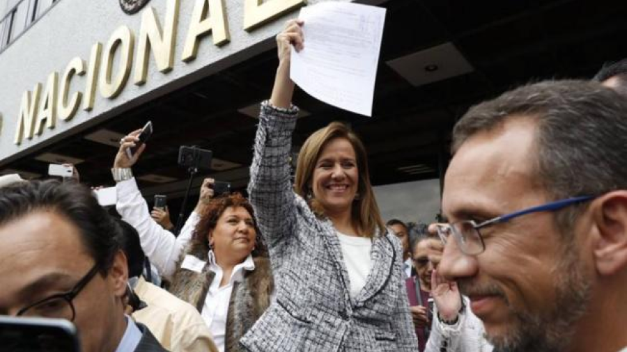 Margarita Zavala se registra como aspirante a candidata independiente a la presidencia de México