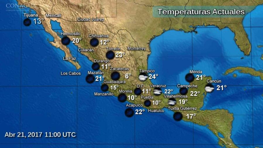 Prevalece pronóstico de lluvia en varios estados