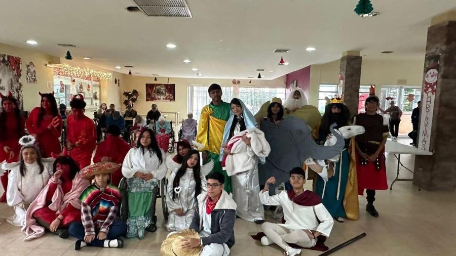 Siembra CBTis 234 esperanza y calidez en la Casa del Adulto Mayor