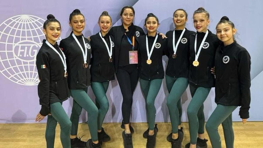Gimnastas tamaulipecas siguen brillando en competencias internacionales