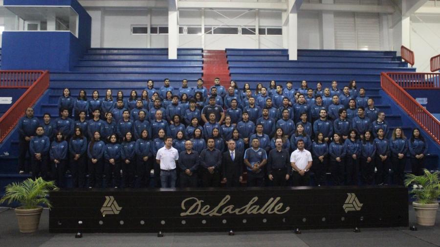 INDE Tamaulipas despidió a deportistas tamaulipecos para Juegos Deportivos Lasallistas 2023