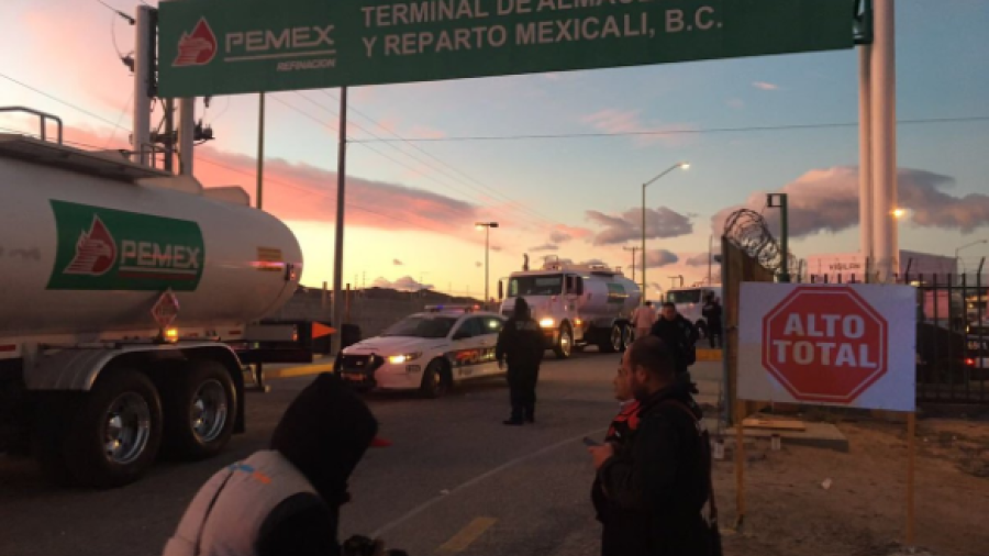 Retiran bloqueos en planta de Pemex en Mexicali y vías férreas en Chihuahua