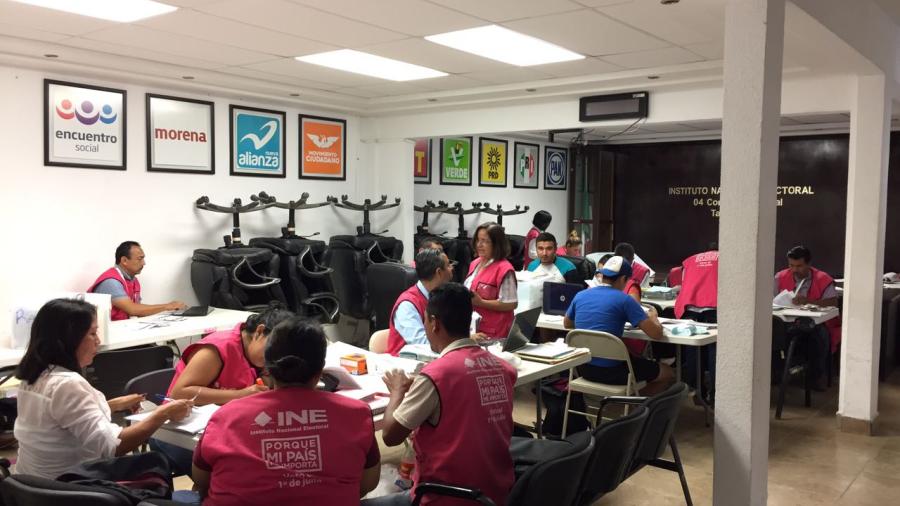 Continúa INE capacitando a los insaculados de Matamoros 