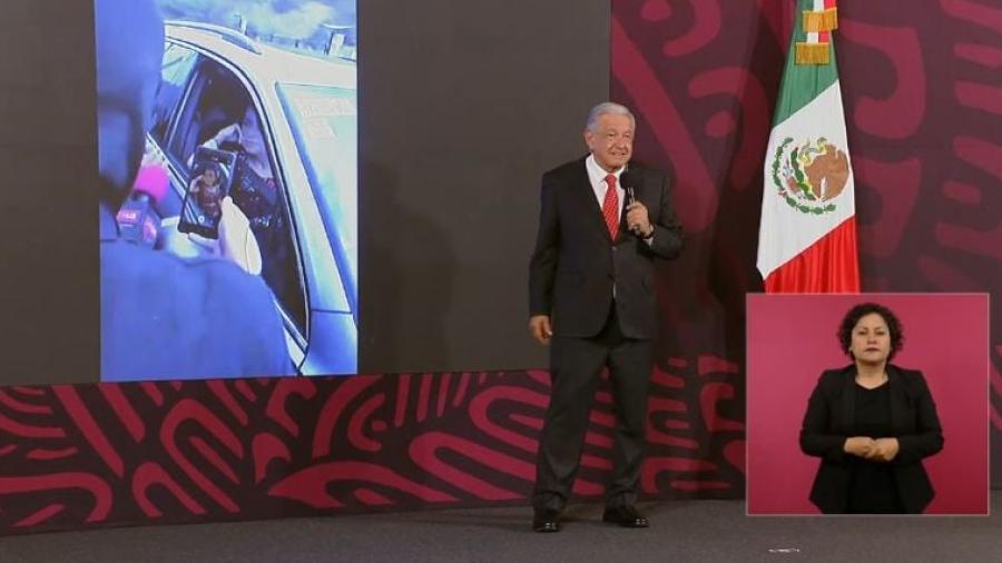 Es probable que el retén de Sheinbaum en Chiapas fue montaje: AMLO