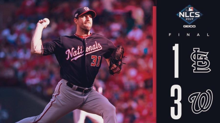 Washington doblega a Cardinals y pone la NLCS 2-0