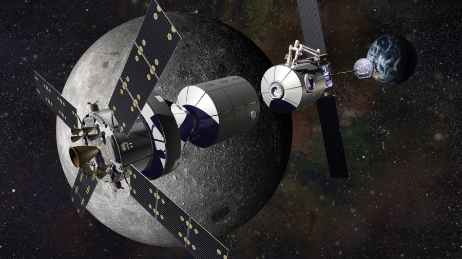 EU y Rusia trabajarán en la primera Estación Espacial Lunar