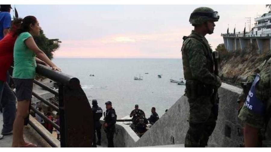 Policías federales refuerzan seguridad en Acapulco