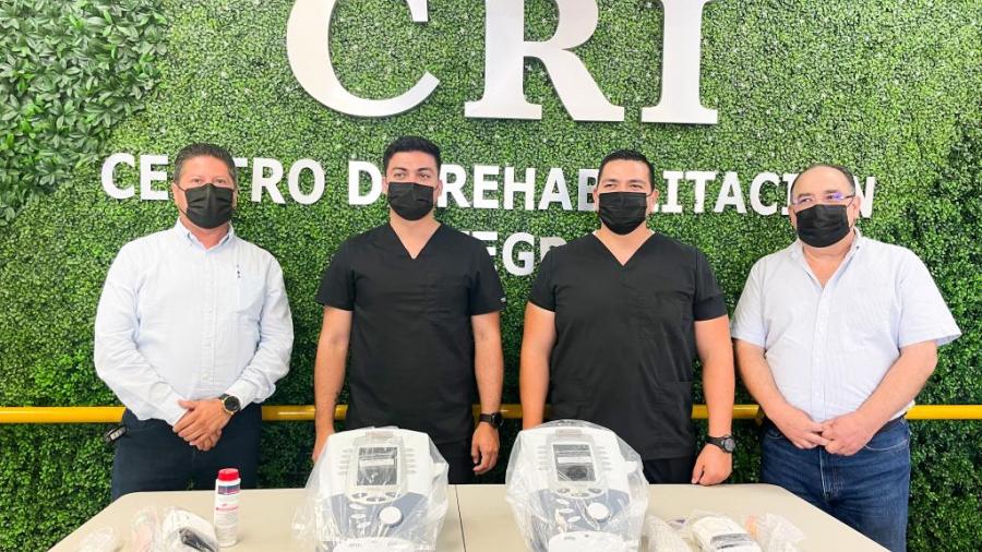 Entrega DIF Reynosa más equipo al CRI 