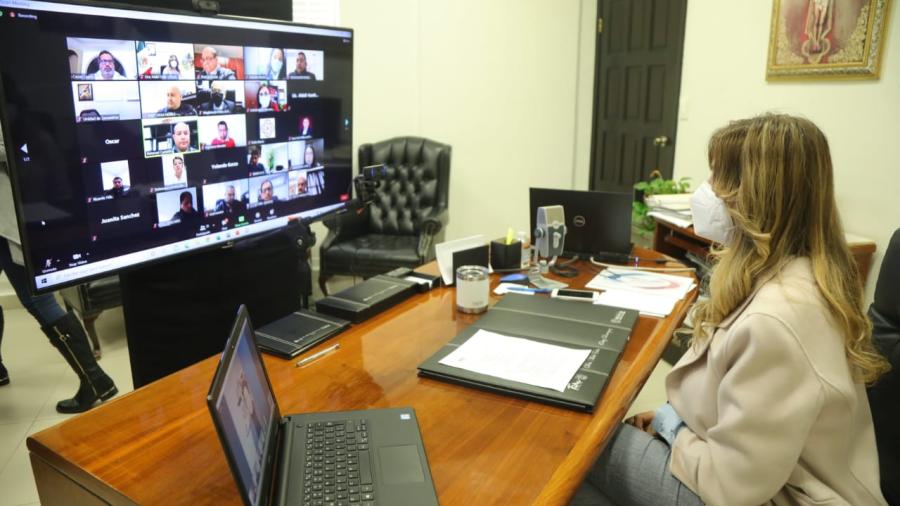 Participó Alcaldesa de Reynosa en Mesa de Seguridad y Justicia