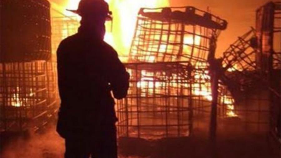 Se incendia bodega de combustible robado en Hidalgo