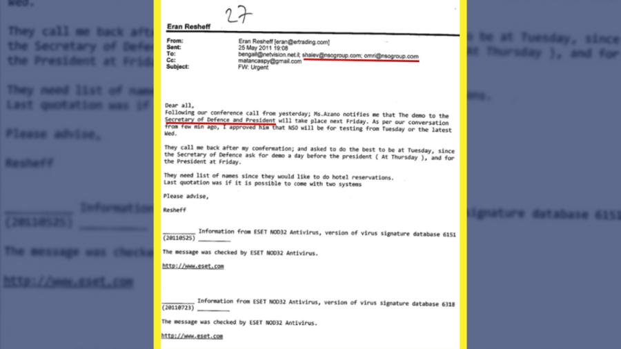 Revelan “demo” de Pegasus a Felipe Calderón y Guillermo Galván