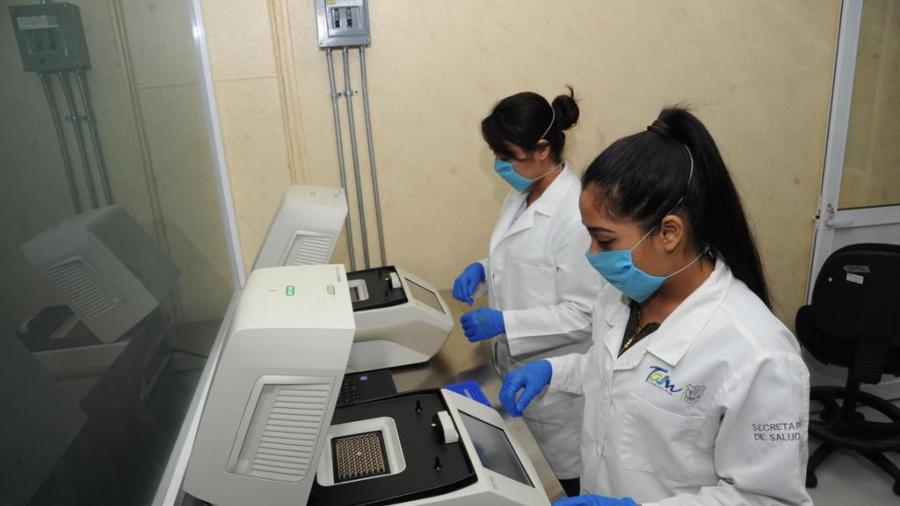 Con nuevo equipo de laboratorio para diagnóstico de COVID-19, Gobierno de Tamaulipas triplica capacidad en realización de muestras