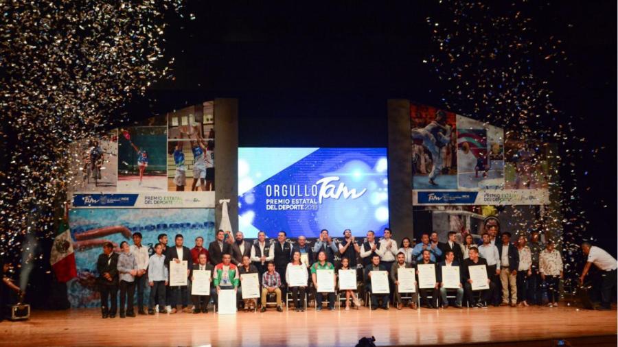 Destaca Tampico en el Premio Estatal del Deporte 2018
