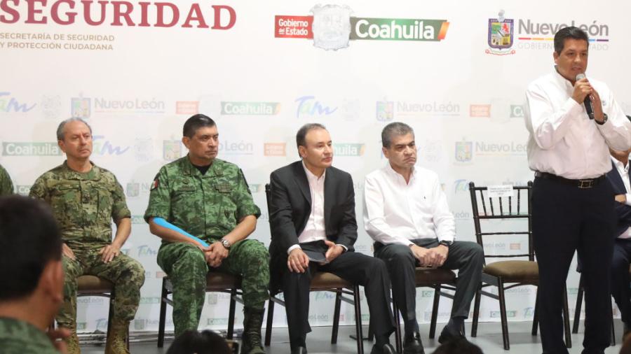Se realiza reunión del Gobernador de Tamaulipas con los Secretarios de Seguridad, SEDENA Y SEMAR