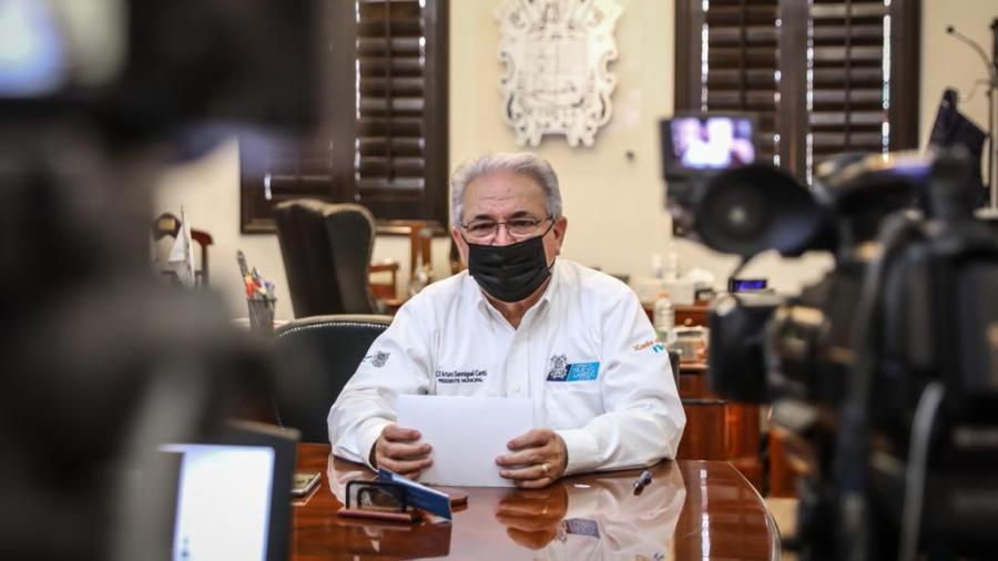 Llama Alcalde a no bajar la guardia contra el Covid aún en semáforo verde