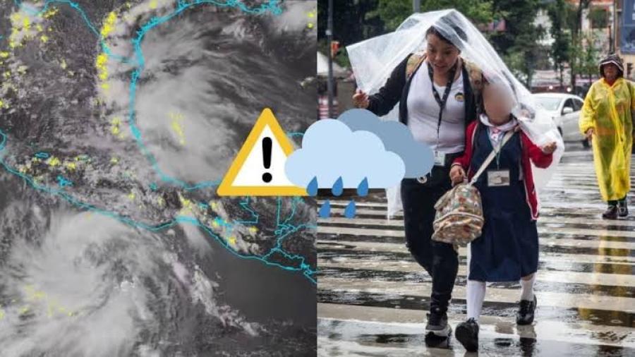 Por “Barry” adelantan fin de clases en sur y centro de Tamaulipas 