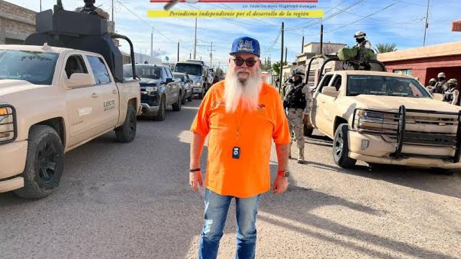 Balean a periodista Federico