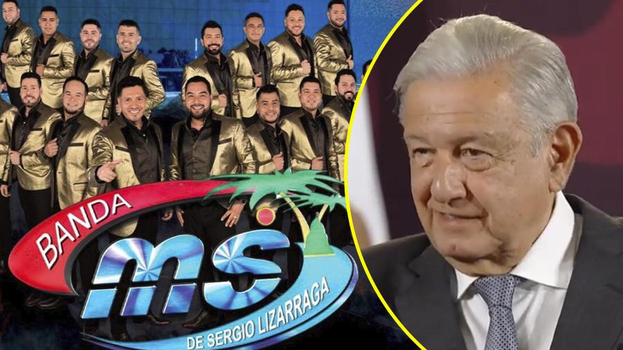 AMLO invita a la banda MS para su último Grito de Independencia