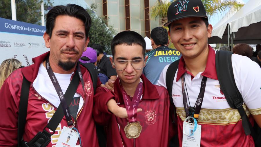 Tamaulipecos destacan en la Paralimpiada Nacional 2025